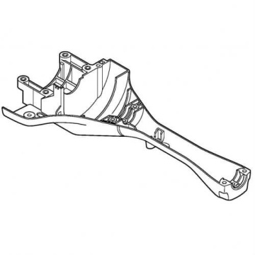 Корпус двигателя нижняя часть Stihl 41400203002 для FS55