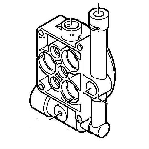 Корпус насоса Stihl 47657004001