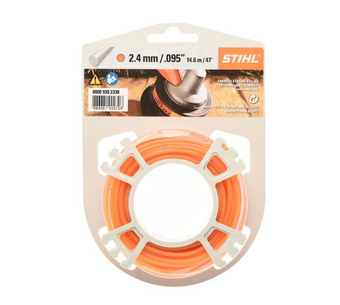 Леска триммерная STIHL 2.4х15м (00009303341-97)